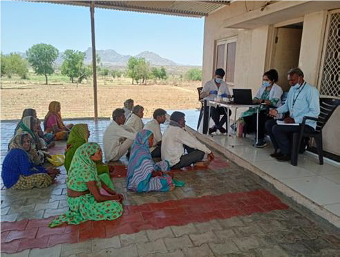 Anemia and SHE Counseling Sessions with community at THWC